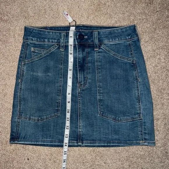 American Eagle Womens Hi-Rise Mini Jean Skirt size 6 - Picture 6 of 7